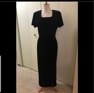 Maxi black dress